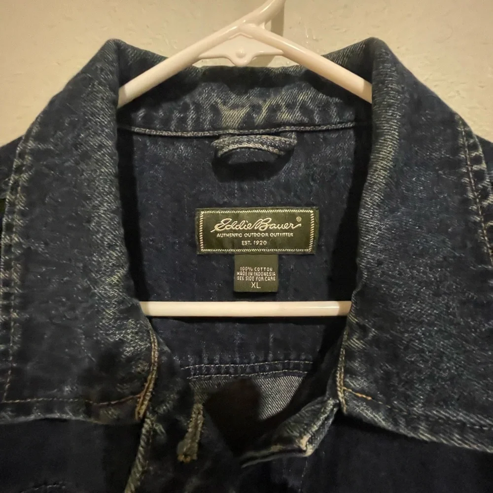 Eddie Bauer Dark Blue Denim Jacket